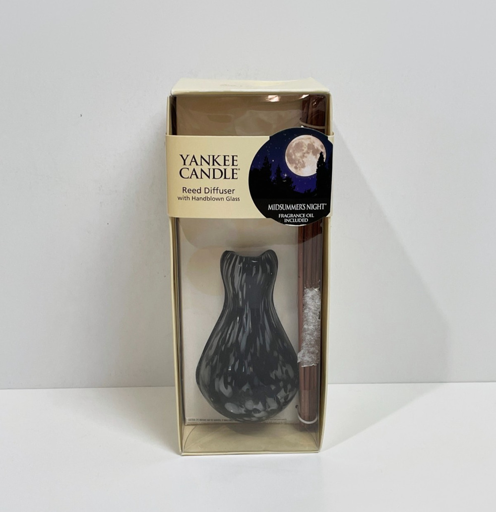 Yankee Candle Handblown Glass Reed Diffuser - Midsummer's Night